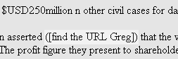 Find that fscking URL, Greg!