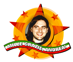 mille grazie, Andrea